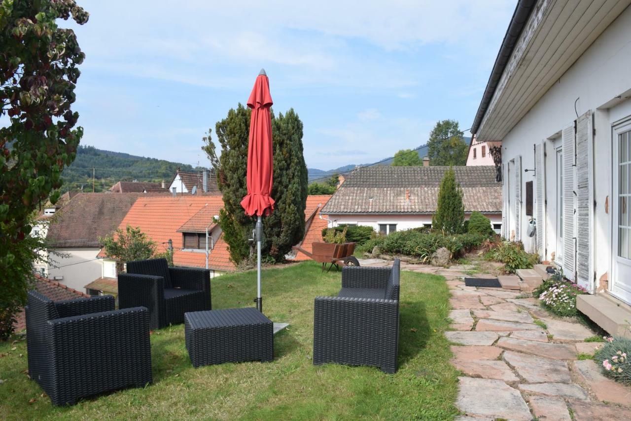 Les Chambres Du Beau Regard Villé Exterior foto
